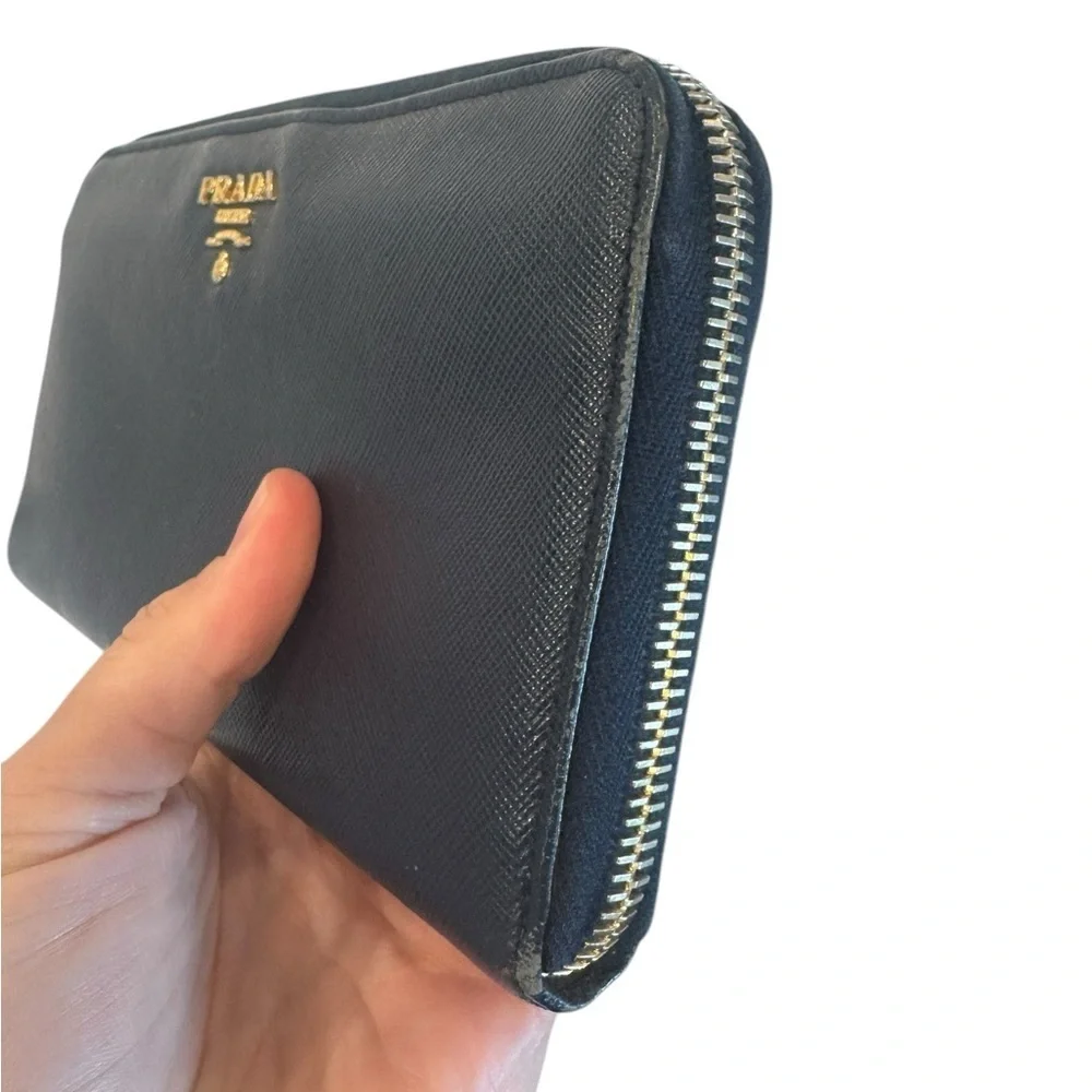 Prada Saffiano Leather Wallet - Picture 5 of 11